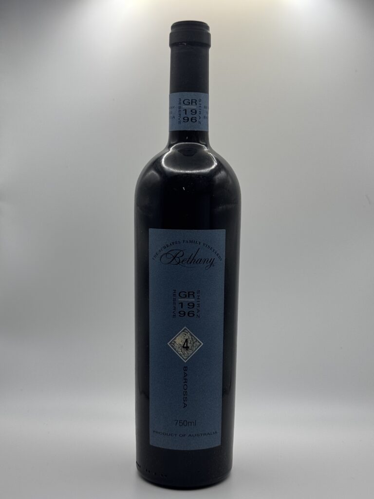 Bethany GR4 Reserve Shiraz 1996